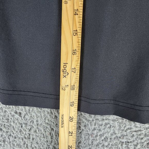 Eddie Bauer Skort Womens XL Black Active With Pockets Skirted Shorts *GUC* - Picture 6 of 9